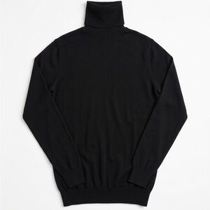 H&M Men's Classic Black Turtleneck Sweater